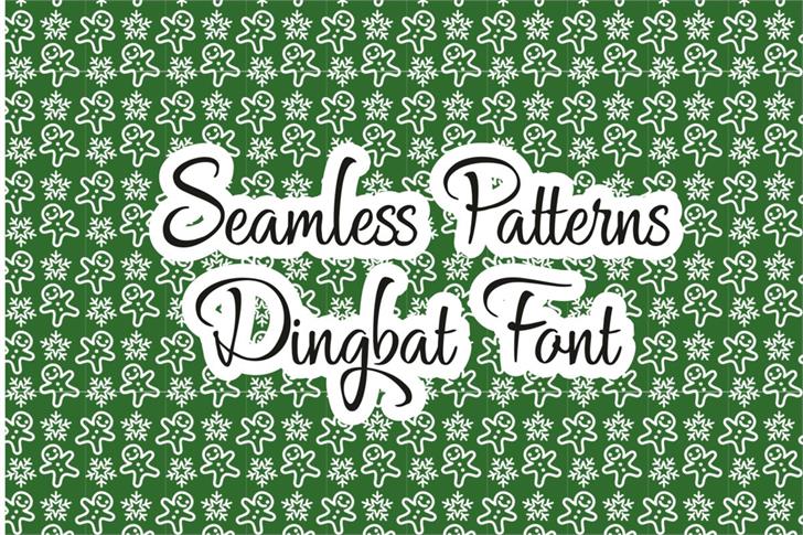 Seamless Patterns font插图 Seamless Patterns font插图