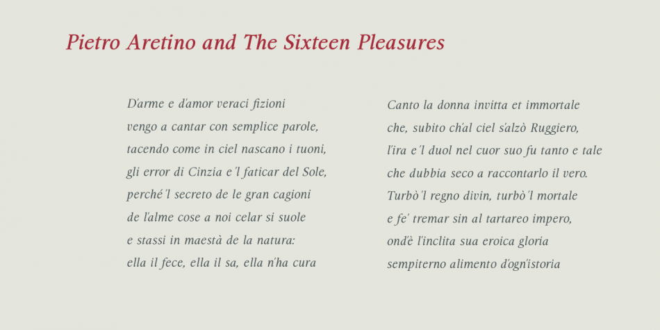 Aretino Font Family插图2