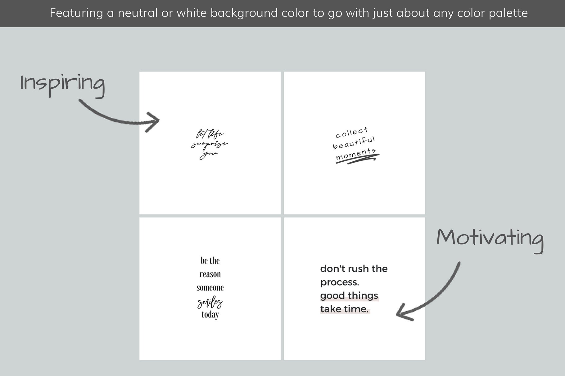 34款社交媒体引语模板素材库精选 34 Social Media Quotes (Motivation)插图(2)