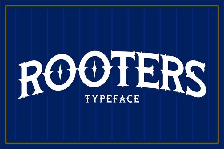 Rooters font插图 Rooters font插图