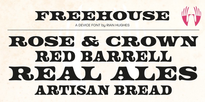 Freehouse Font Family插图2