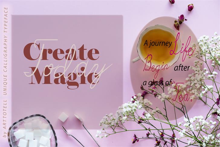 Hillary Youth font插图5 Hillary Youth font插图5