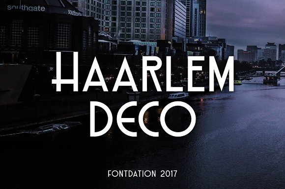 Haarlem Deco Font插图