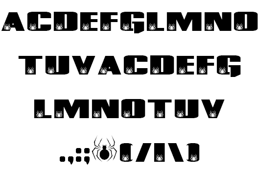 MEGALODON font插图2 MEGALODON font插图2