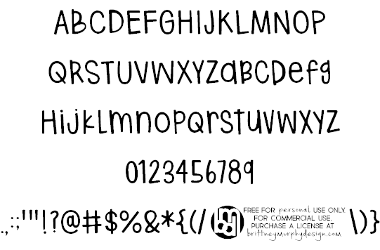 hodgepodgery font插图4