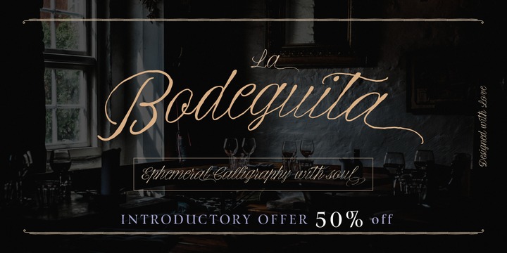 La Bodeguita Font Family插图