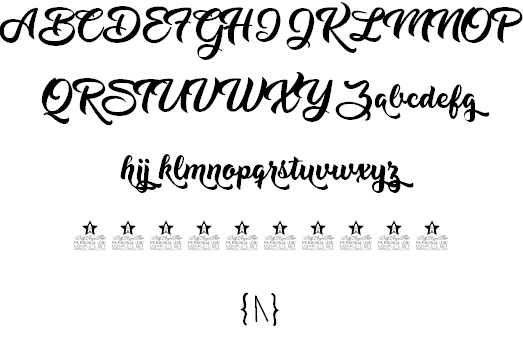 Music Magic Personal Use font插图3