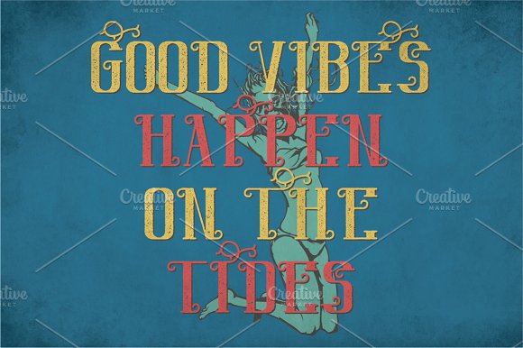 Sumer Time Modern Label Typeface插图4