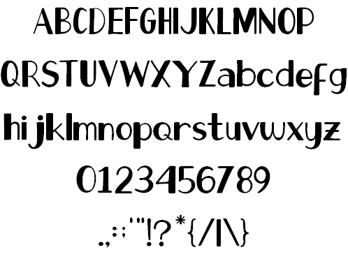 Go Panda font插图1