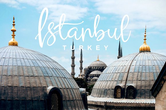 Russhell a sweet lettering font插图1