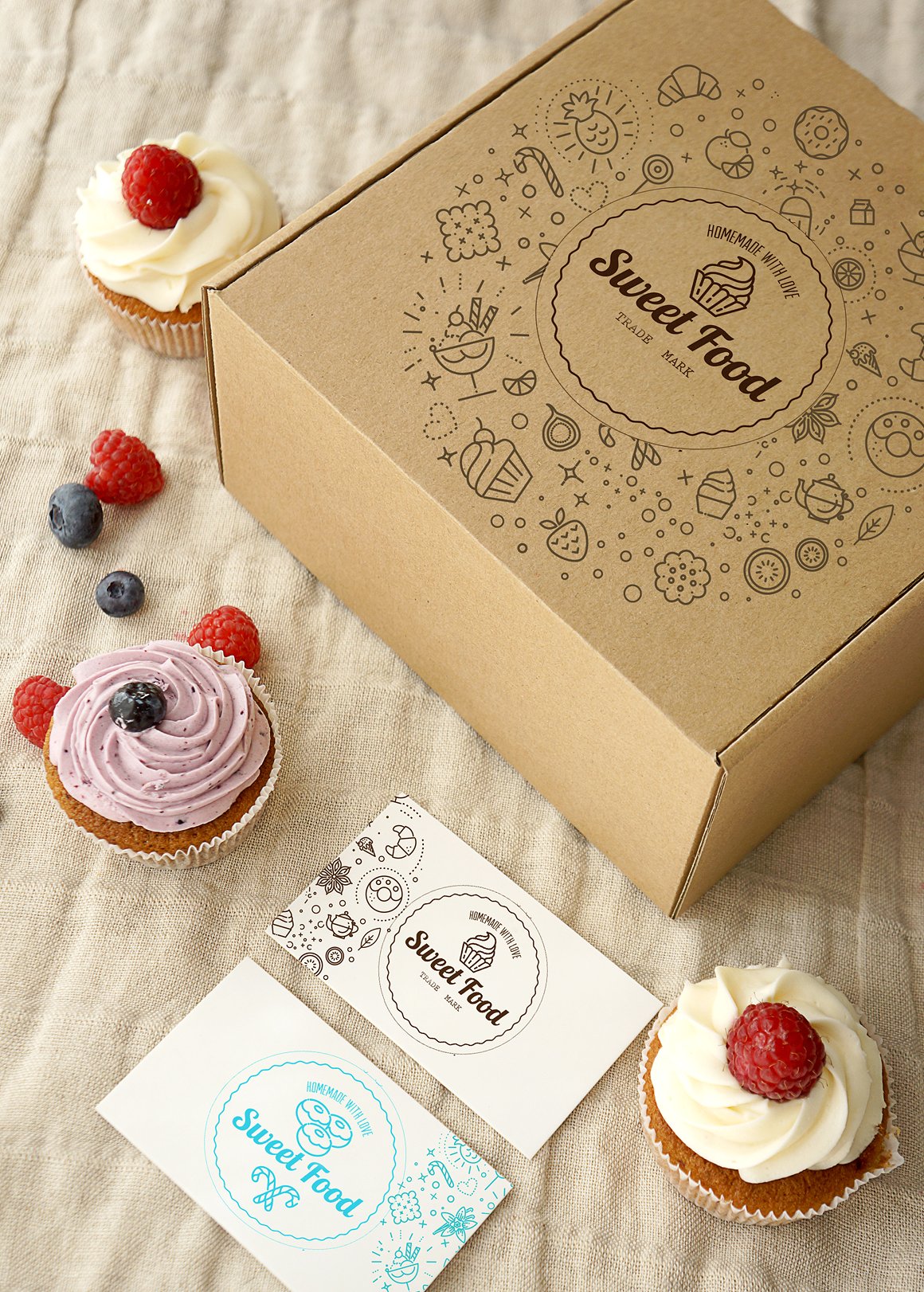 196个食物&饮品的线形图标合辑下载[ai,psd,eps,png,jpg]插图(5)