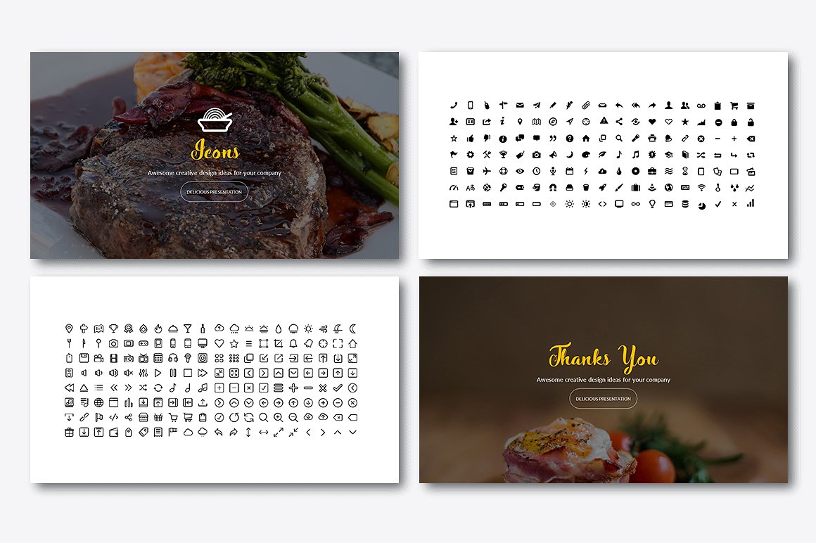 一套餐饮行业的PPT模板下载[ppt,pptx]插图(5)