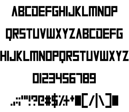 Alien Planet font插图1