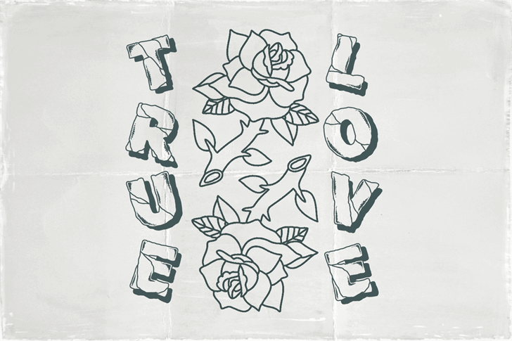 Backtrack Demo font插图4