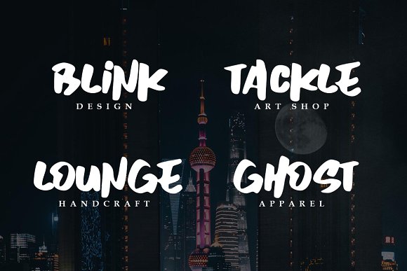 Inzomniac Logotype Font插图2