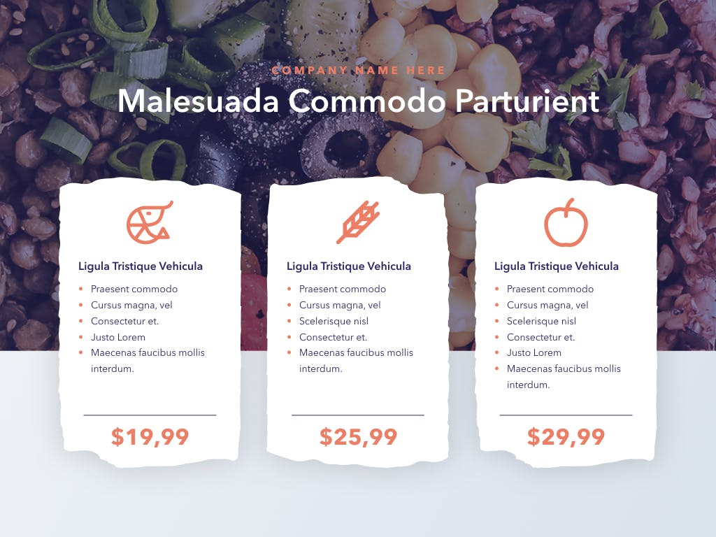 营养与健康饮食主题PPT幻灯片模板 Nutritious PowerPoint Template插图(2)