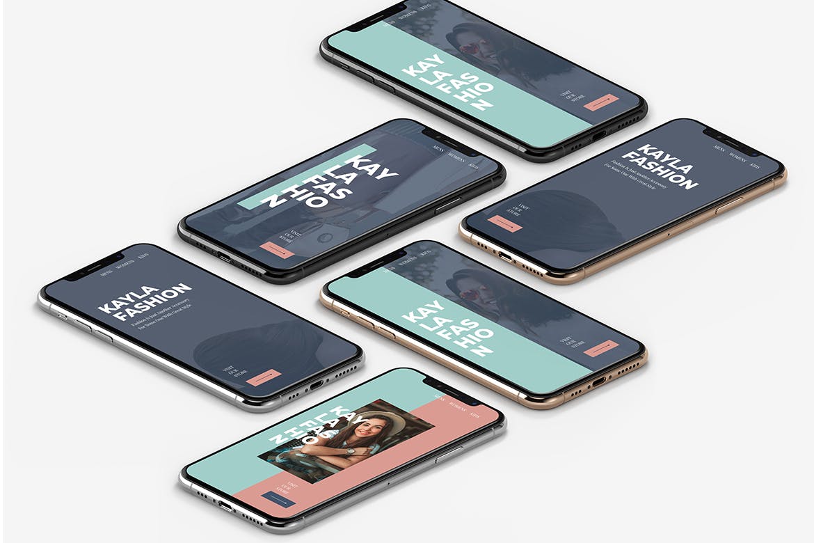 Instagram社交平台品牌故事营销设计素材 Kayla Fashion Instagram Story插图(5)