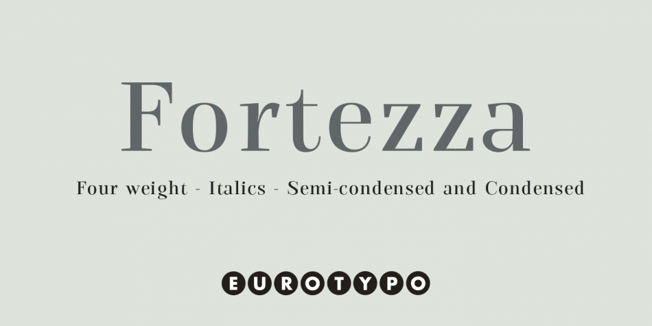 Fortezza Font Family插图