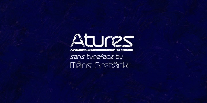 Atures Font Family插图2