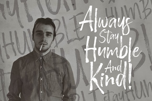 Brestonk Brush Font插图4