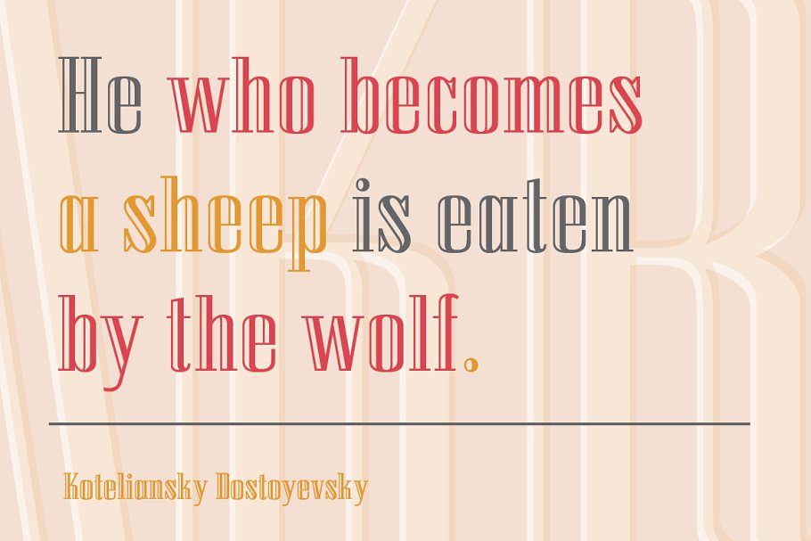 URW Akropolis Font插图