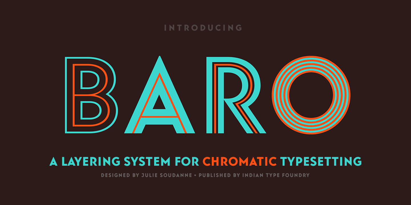 Baro Font Family插图