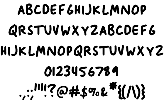 Anitype Journal1 font插图4