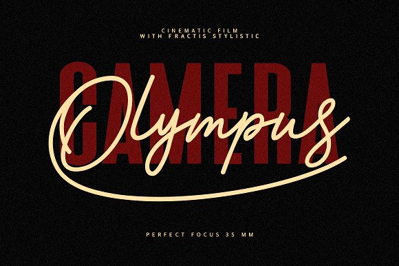 Fractis Typeface Collection Font插图3