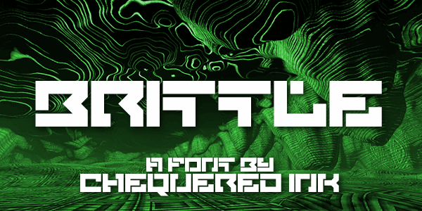 Brittle font插图 Brittle font插图