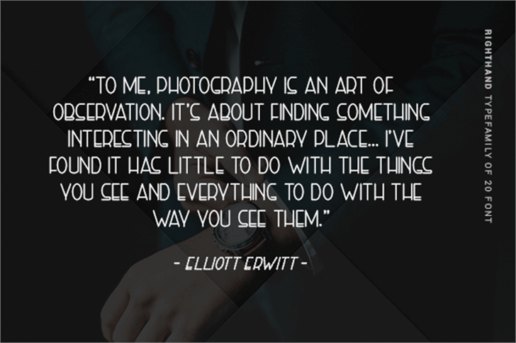 Right Hand font插图6