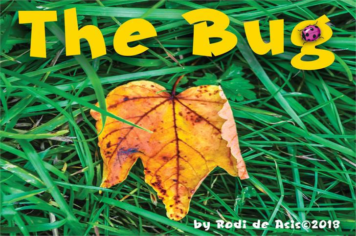 The Bug font插图