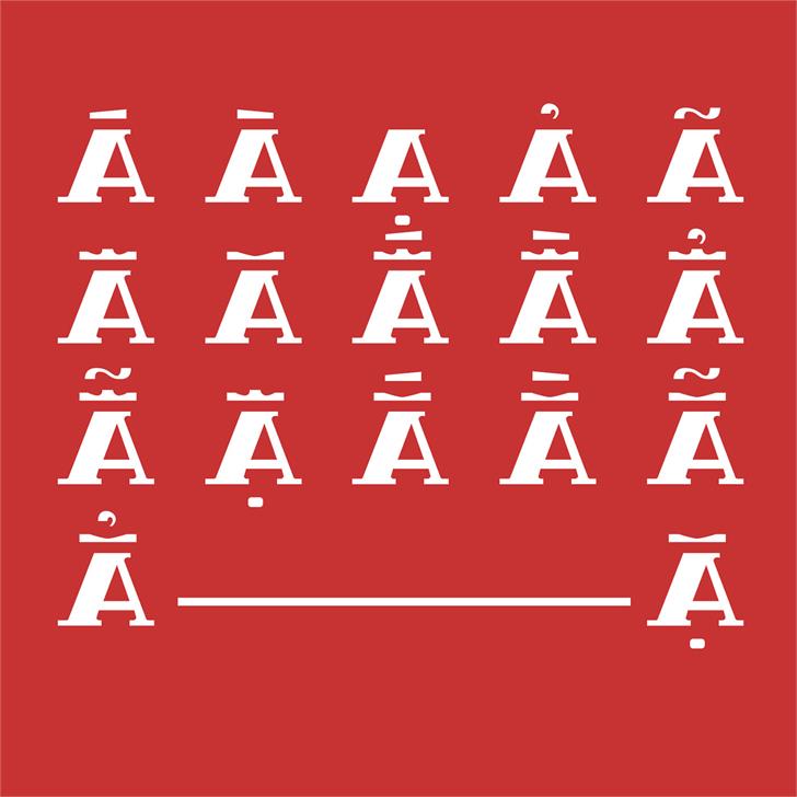 Lost Vietnam font插图4 Lost Vietnam font插图4