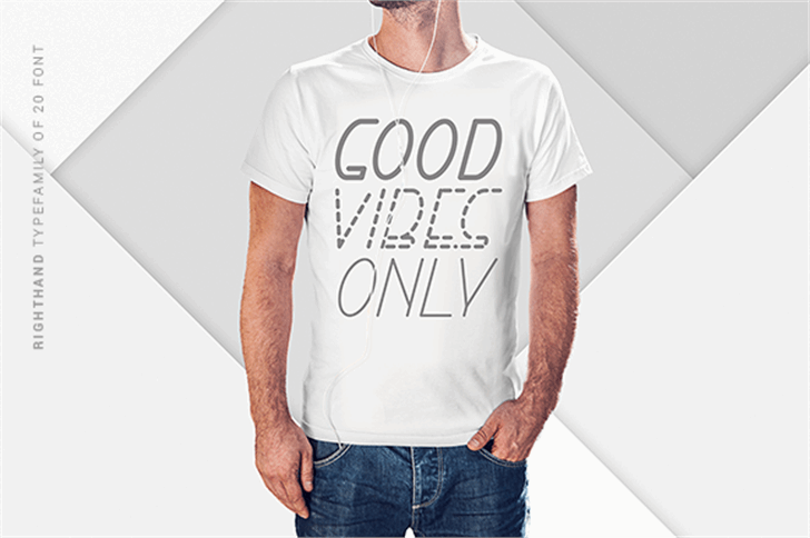 Right Hand font插图5