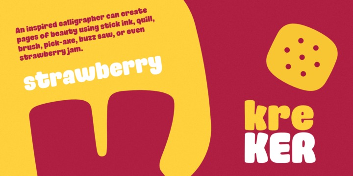 Kreker Font Family插图3