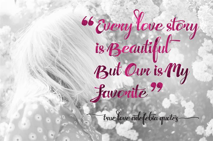 Adefebia Free Font插图7