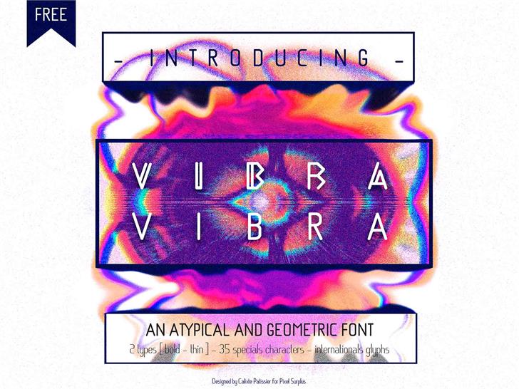 VIBRA font插图4