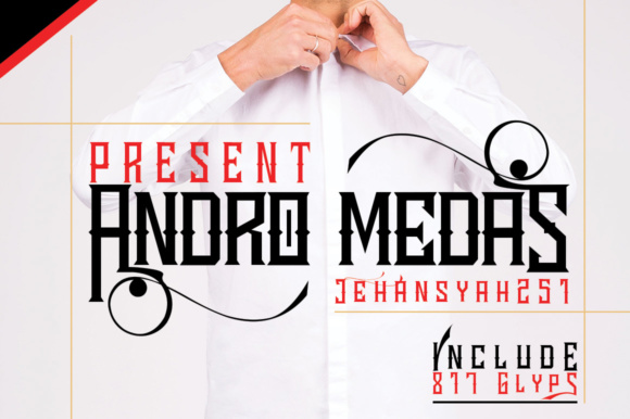 Andro Medas Font插图