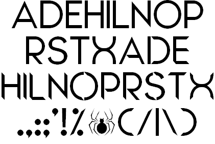 EXPEDITION ANNIHILATION font插图2