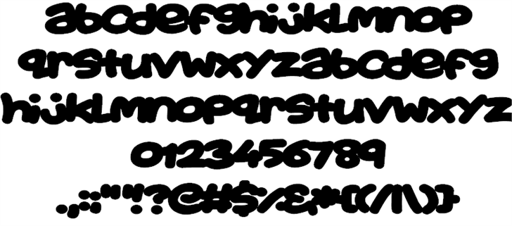 Toon Balloon font插图1