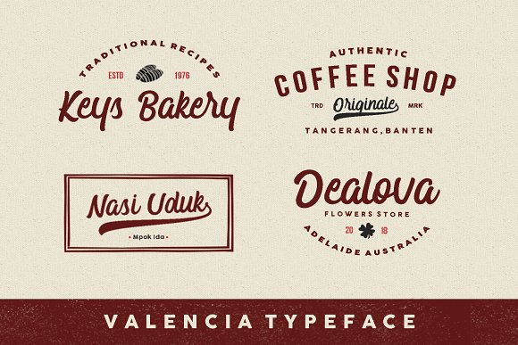 Valencia Typeface插图1