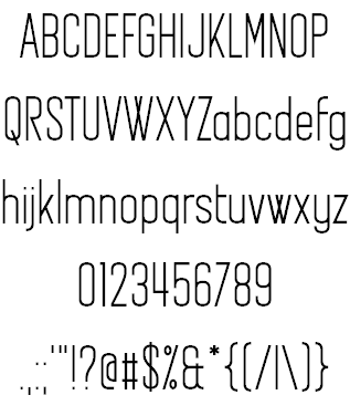 Another Flight font插图1 Another Flight font插图1