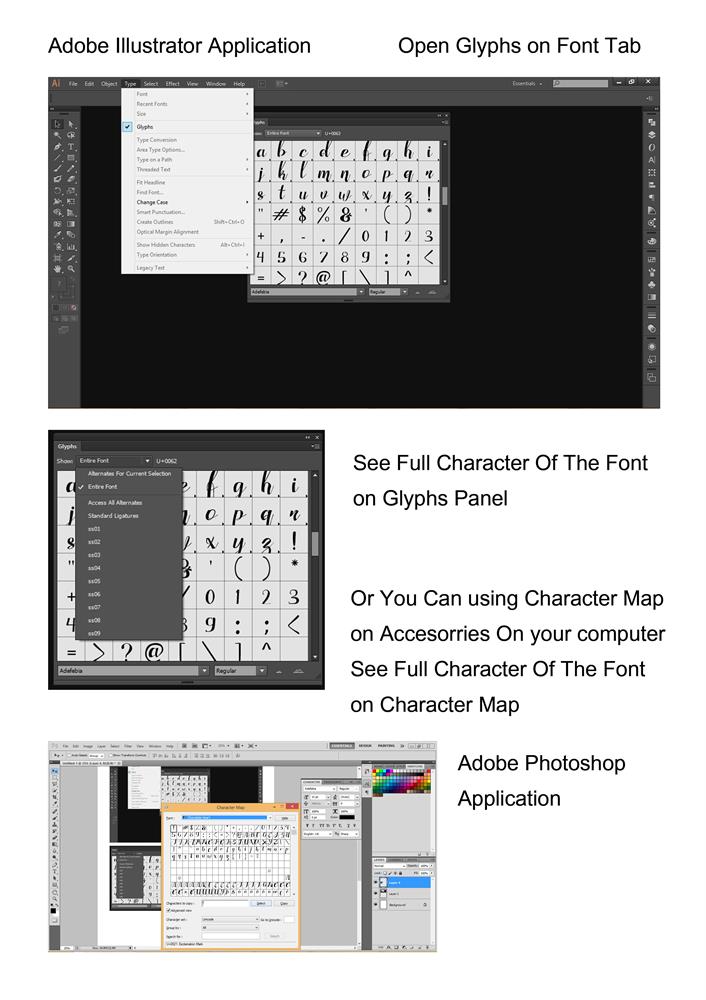 Adefebia Free Font插图4