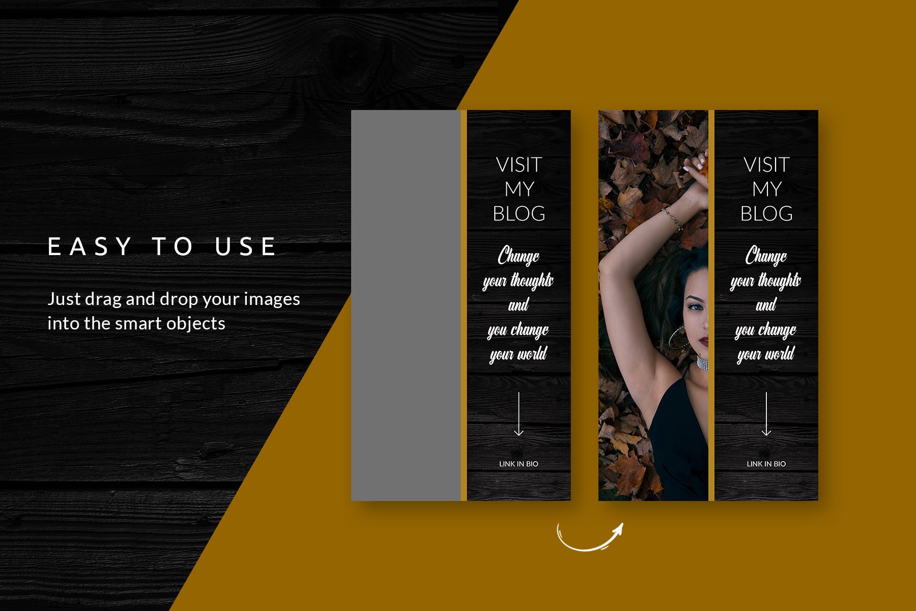 时尚行业适用的Instagram品牌故事&文章贴图设计模板素材库精选 Universal Instagram Posts & Stories插图(5)