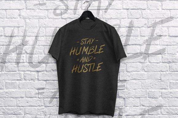 Granite Brush Font插图4