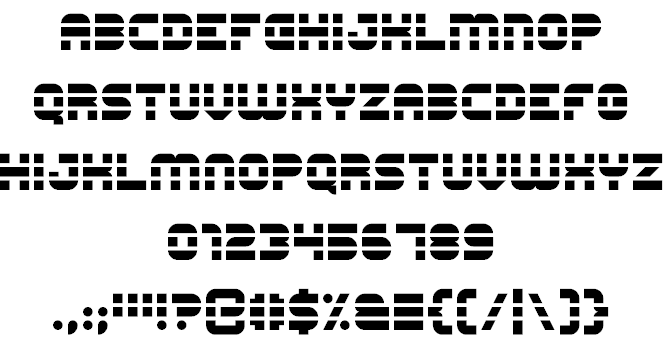 Construction Lines font插图1