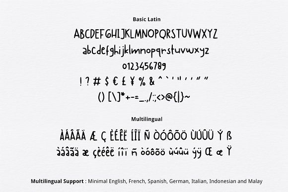 Canda Tawa Cute Font插图1