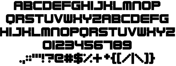 Robotica font插图1 Robotica font插图1