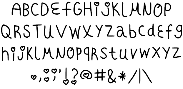 Love Is In The Air font插图1