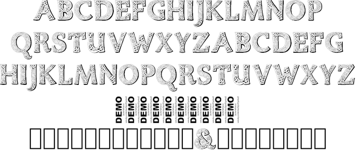 Zentyp Demo font插图3 Zentyp Demo font插图3