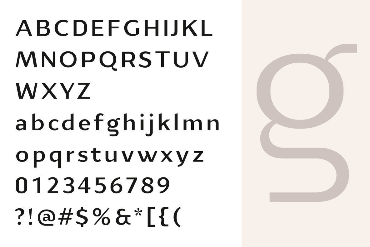 YE PlainSans Font Family插图2